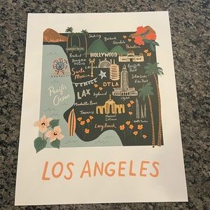 Los Angles Rifle Paper Co Print